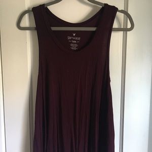 Maroon American Eagle tank top!